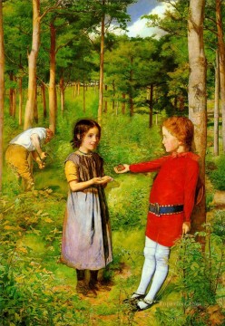 狩人の娘 ラファエル前派 ジョン・エヴェレット・ミレー Oil Paintings